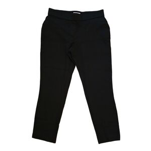 Calvin Klein Black Straight Leg Pull On Trousers Size 10